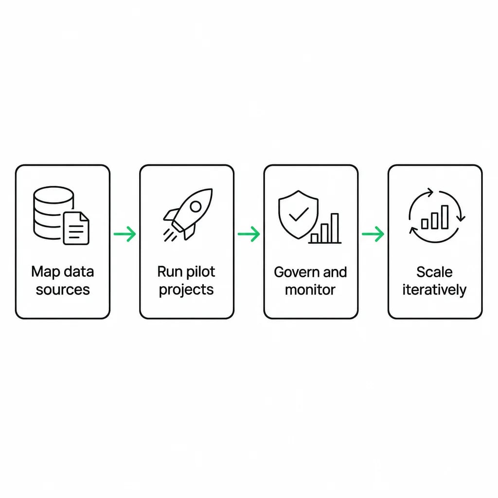 Four steps to integrate agentic AI into a business